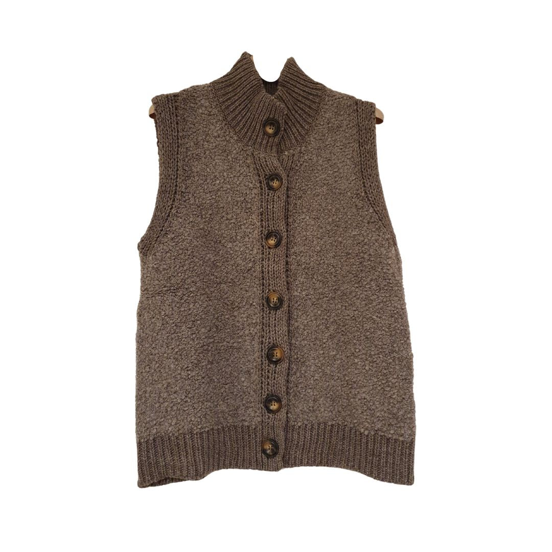 Gilet in lana bouclé H2o