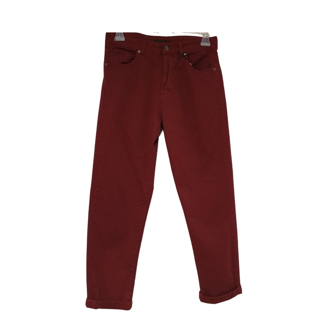 Pantalone boyfriend in cotone Souvenir