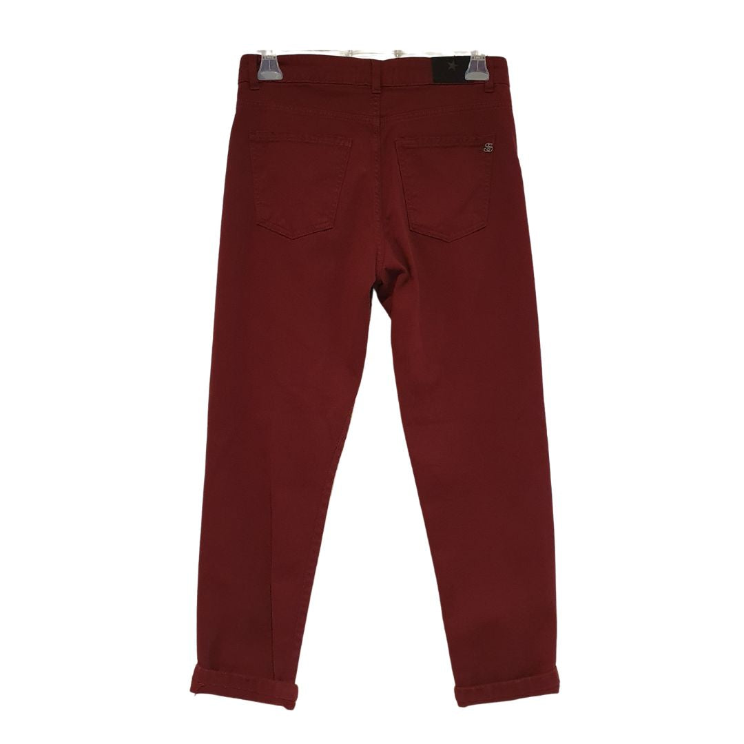 Pantalone boyfriend in cotone Souvenir